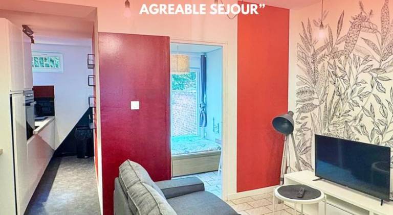 Rental apartment with 2 rooms for 4 persons in Douai