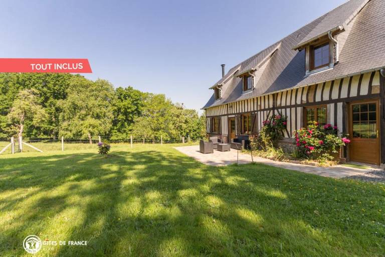 Ferienhaus in Morainville-Jouveaux, Cormeilles f&uuml;r max. 4 Personen am Atlantik