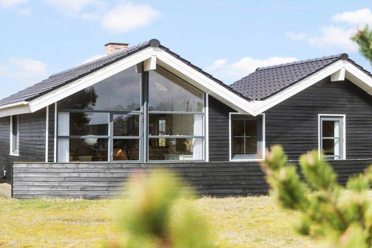 Ferienhaus mit Hund inRindby Strand Nordseeküste Dänemark f&uuml;r max. 4 Personen