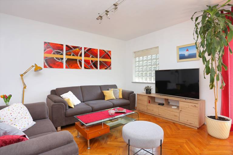 Three bedroom apartment with terrace and sea view Arbanija, Čiovo (A-1125-a) — photo 2