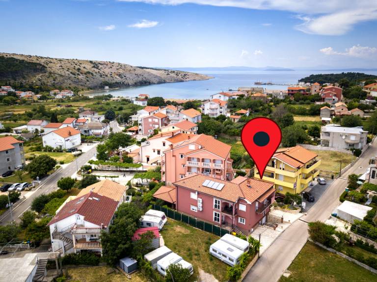 Ferienwohnung in Lopar, Rab Insel, Kroatien f&uuml;r max. 4 Personen