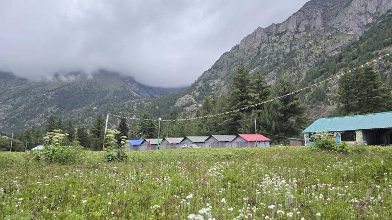 Rental apartment with garden in Sangla