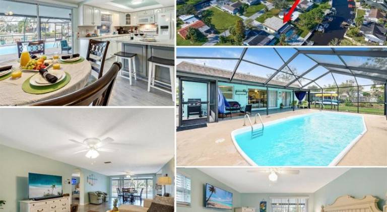 Vacation home with pool | Good for workation in Port Richey, FL