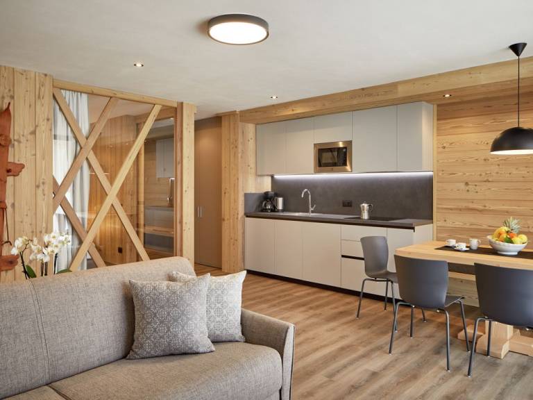 Ferienwohnung mit Hund in Kolfuschg, Corvara f&uuml;r max. 4 Personen