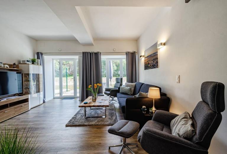 FeWo Ahoi: Großzügiges Dünen-Apartment 102 m² mit Meerblick – Prora in Binz