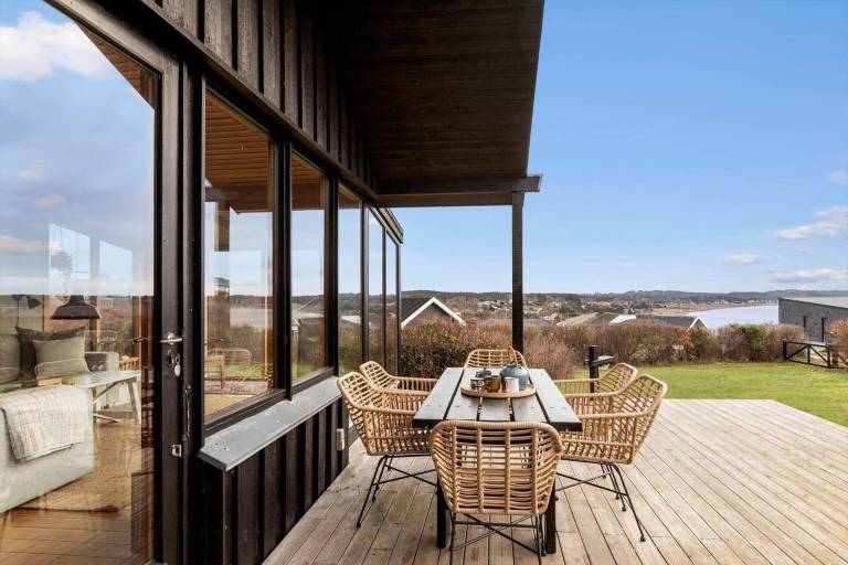 Ferienhaus mit Hund inEgsmark Strand  f&uuml;r max. 5 Personen