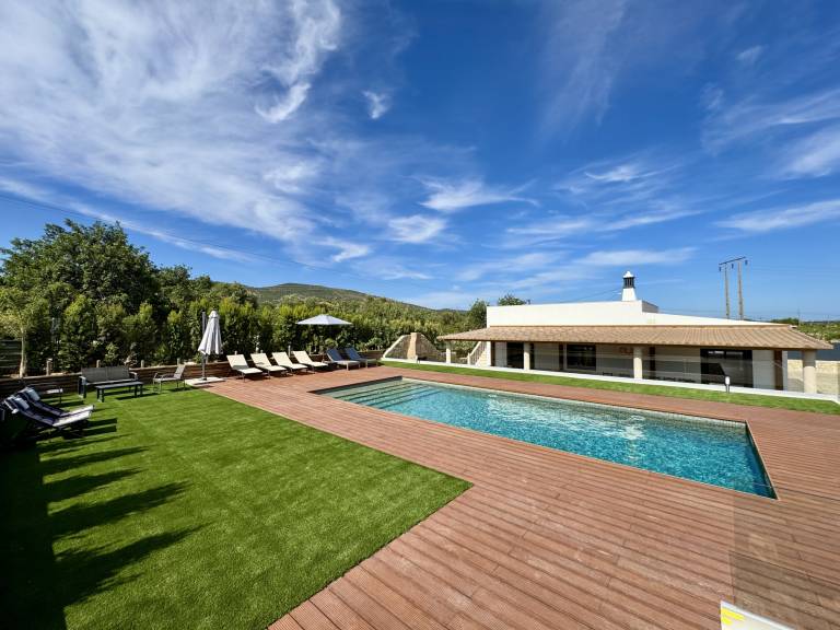 Ferienhaus in Faro, Santa Bárbara de Nexe f&uuml;r max. 8 Personen am Atlantik