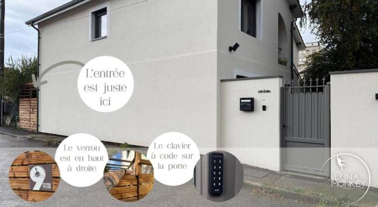 Luna Monkey, Chambre & Terrasse privee, Bourgoin Centre — photo 4