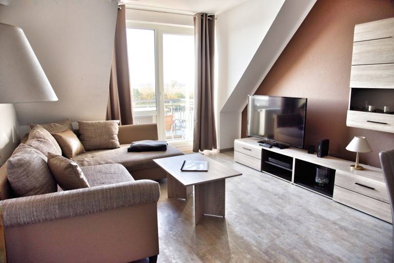 Charmantes Appartement in Ueckermünde mit Garten & Grill + Neben dem Strand