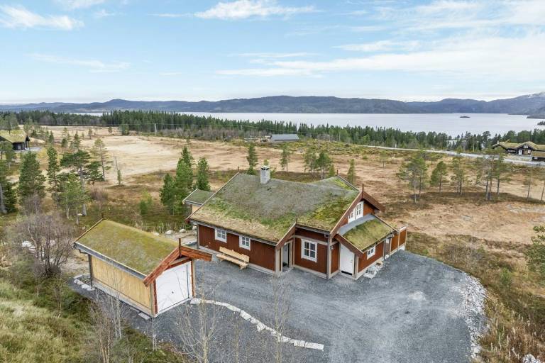 Family-friendly ample vacation home with BBQ, yard & terrace | Pets allowed in Vinje