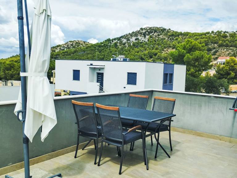 Ferienwohnung in Drage, Pakoštane f&uuml;r max. 4 Personen