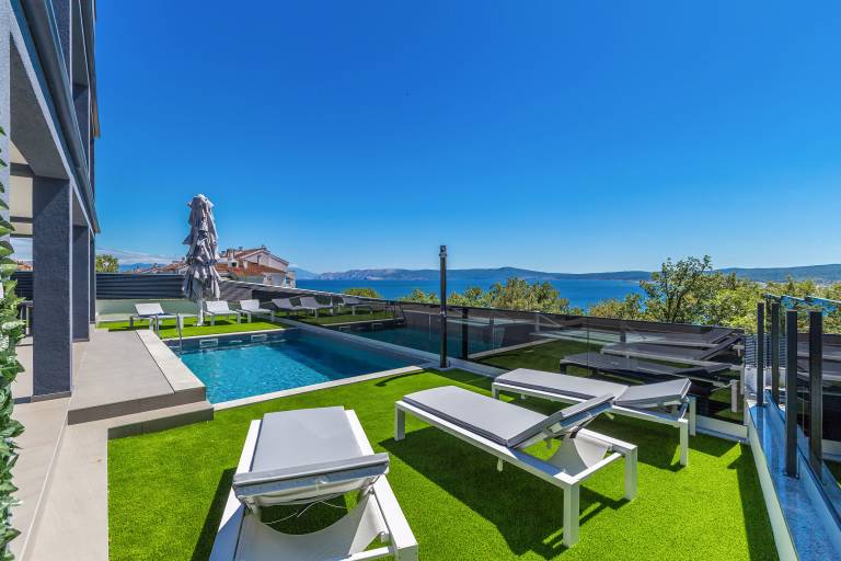 Villa Three Units in Crikvenica