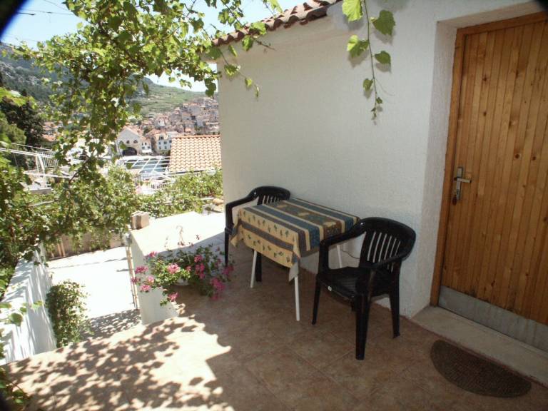 Studio flat with terrace and sea view Hvar (AS-591-c) — photo 2