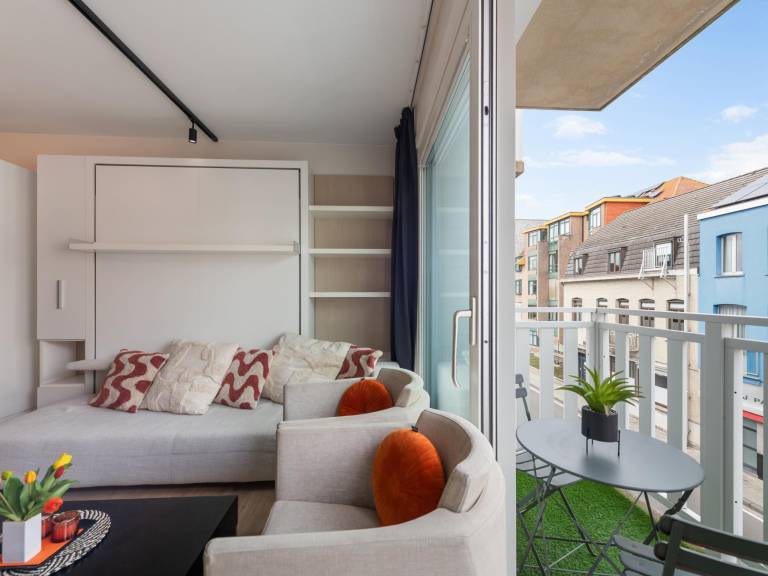 Sch&ouml;nes Studio mit zentraler Lage in De Panne