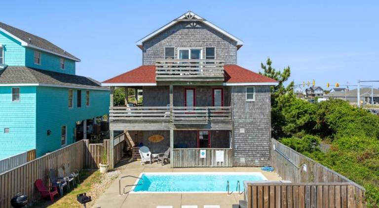 Vacation home with pool & hot tub | Close to the beach | Pets allowed in Nags Head, NC