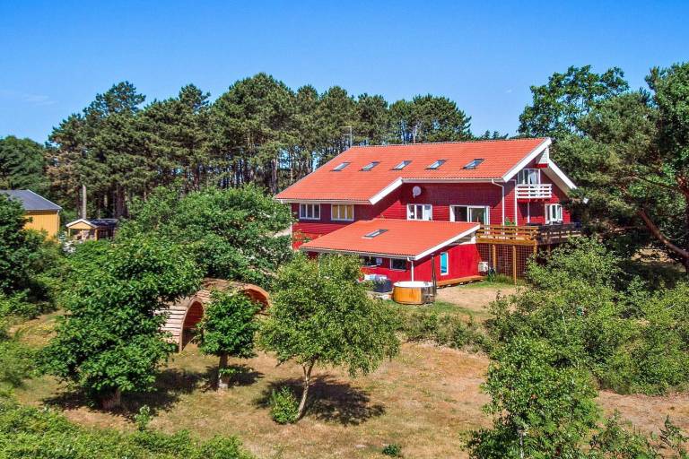 Ferienhaus mit Pool in Ebeltoft, Dänische Ostsee für max. 28 Personen