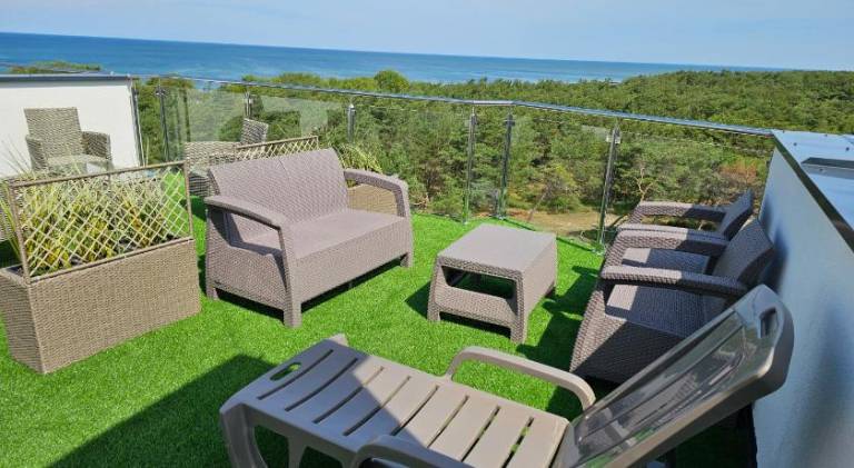 Apartment with terrace in Ustka