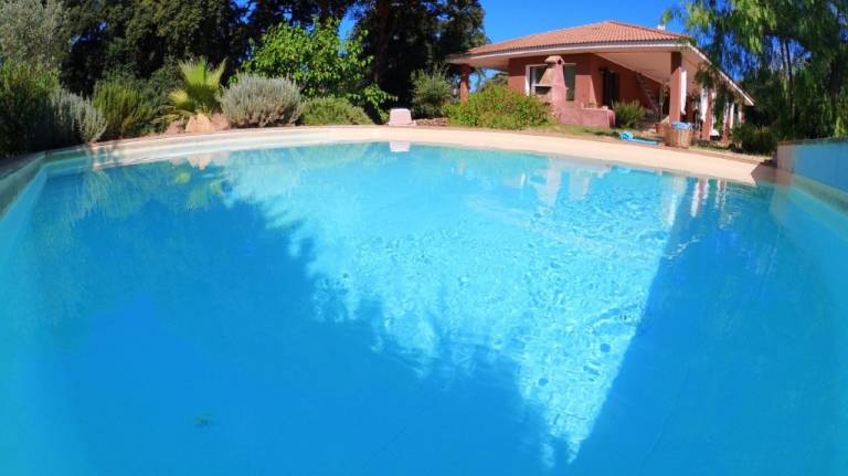 Villa with BBQ, private pool & garden | Panoramic view — photo 3