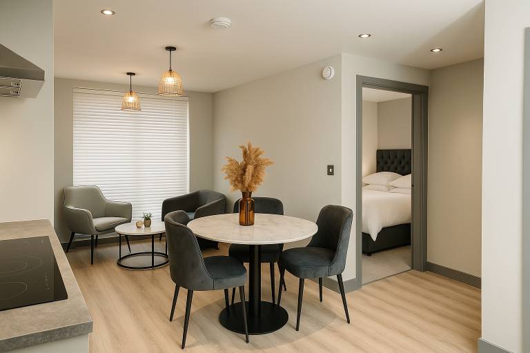 Birmingham City Centre King Size Bed Flat