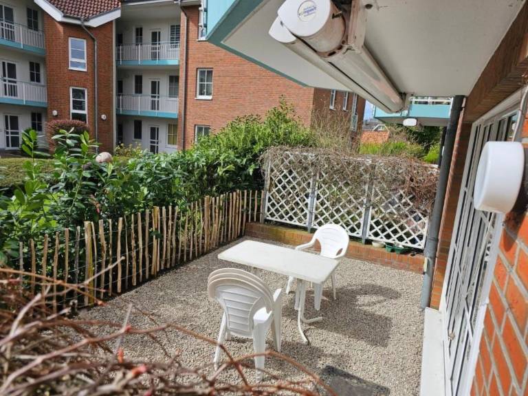 Rental apartment with patio & yard in Timmendorfer Strand