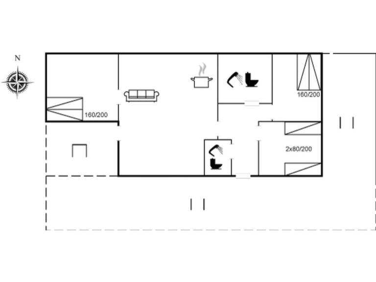 House with patio & barbecue — photo 3