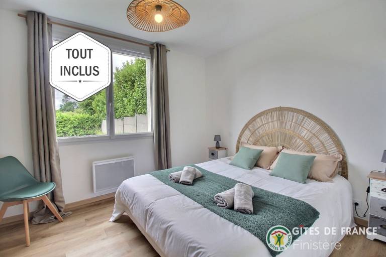 Ferienhaus in Plougonven f&uuml;r max. 5 Personen am Atlantik