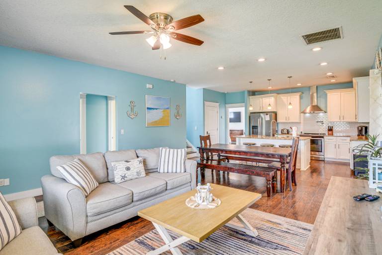 Close to Beaches: Palm Coast Home w/ Deck! in Palm Coast, FL