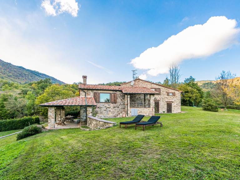 Ferienwohnung in Montieri, Travale für max. 4 Personen