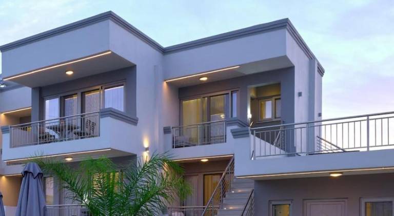 New cozy apartments in Crete Coast with pool and dining area — photo 5