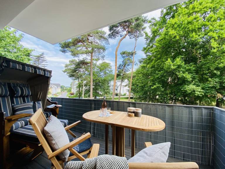 Willkommen in der Ferienwohnung Strandkorb & Meer in den Parkvillen Baabe — photo 2