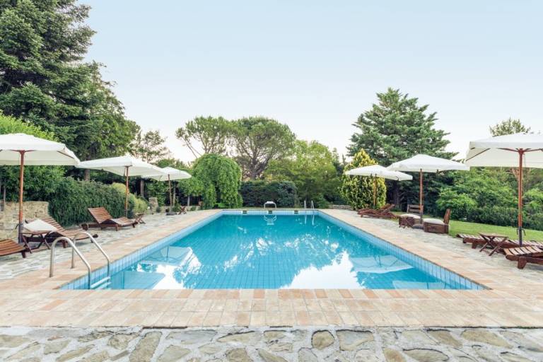 Colle Surya – Agriturismo con piscina in Umbria tra natura, benessere e sapori autentici: Camera Eremo — photo 4