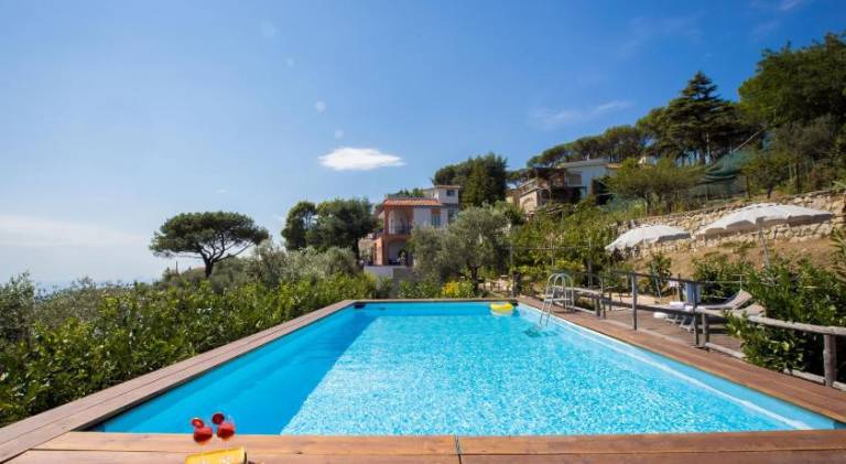 Villa with pool in Massa Lubrense