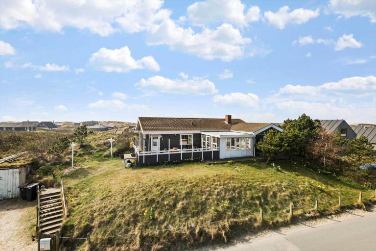 Ferienhaus mit Hund in Rindby Strand für max. 5 Personen