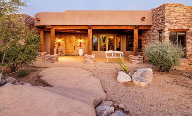 House Sunrise Desert Vistas