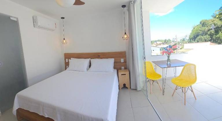 Holiday apartment with patio | Suitable for remote work in Itacaré