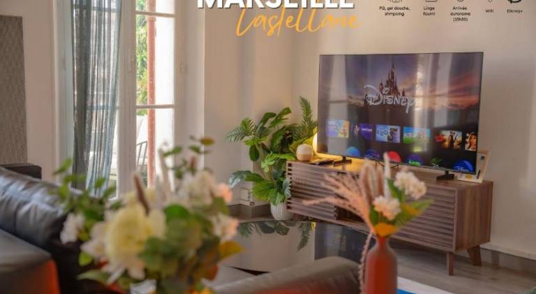 Fully equipped beautiful holiday apartment with terrace | Pets are welcome in Marseille