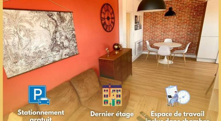Nice holiday apartment | Dogs allowed in Amiens