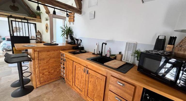 Tiny house gite la Poiteviniere, terrasse, barbecue, proche Saumur et Loire — photo 4