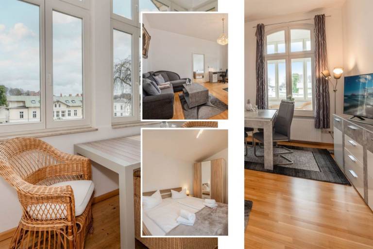 Moderne Ferienwohnung in Heringsdorf für bis zu 7 Personen nahe Ostseestrand in Heringsdorf