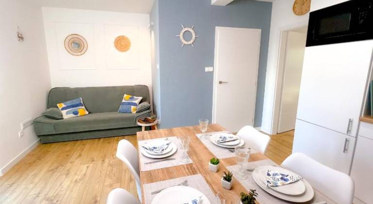 Holiday apartment with pool in Ustka