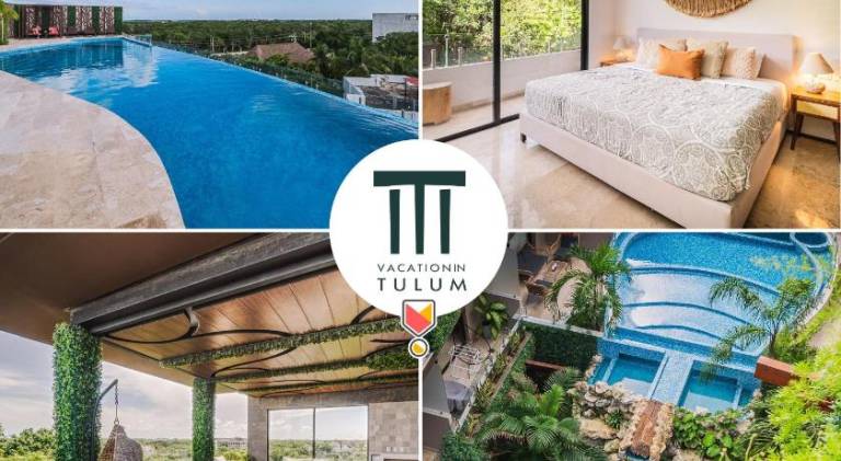 Apartment with pool in Tulum