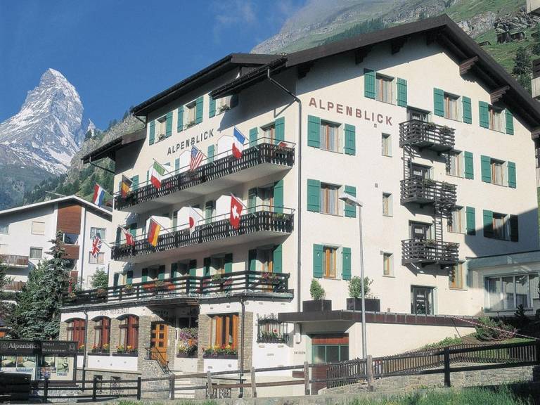 Alpenblick in Zermatt