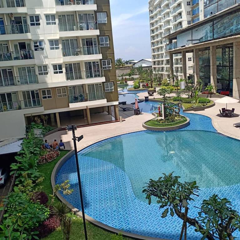 Gateway Pasteur Apartement Blue Living Homey in Bandung