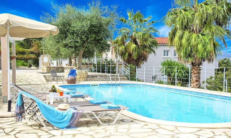 Fully equipped charming villa with patio, garden & private pool | Water view | Suitable for remote work | Pets are welcome in Apokoronas