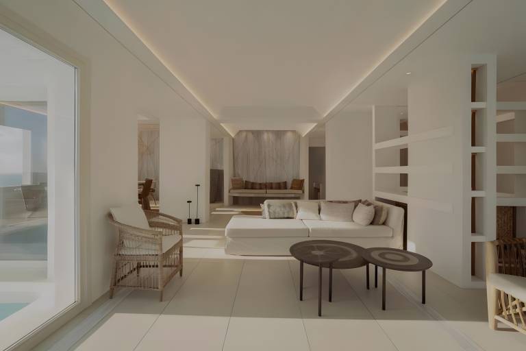 Villa with garden, BBQ & pool | Sea view — photo 3