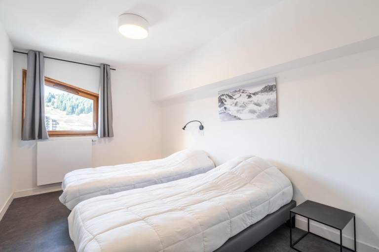Wifi, 200m from resort center, swimming pool, sauna, hammam, terrace, balcony, tv, ski locker, 56m² — photo 5