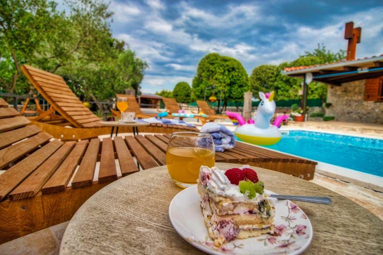 Ferienhaus in Pakoštane, Drage, Kroatien f&uuml;r max. 8 Personen