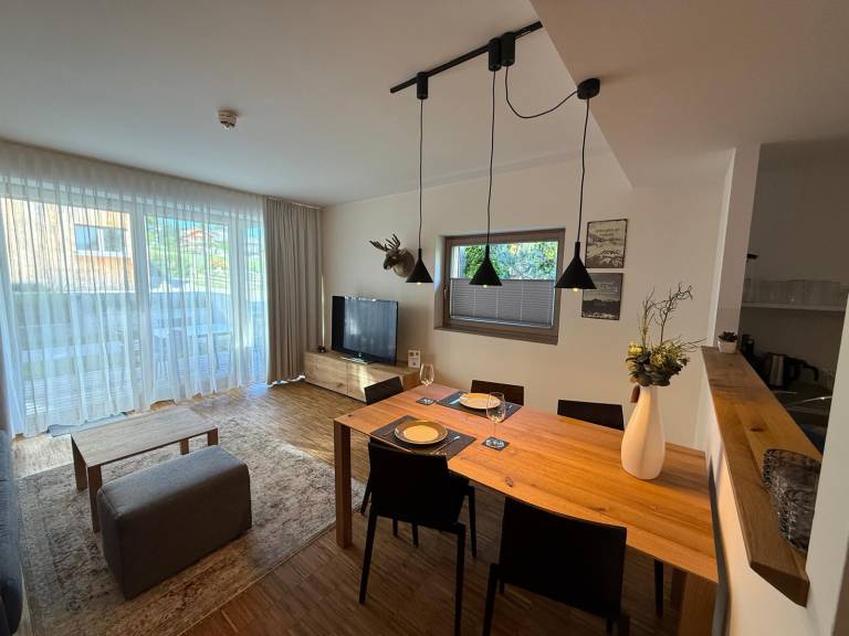 Ferienwohnung mit 1 Schlafzimmer und Saunabereich