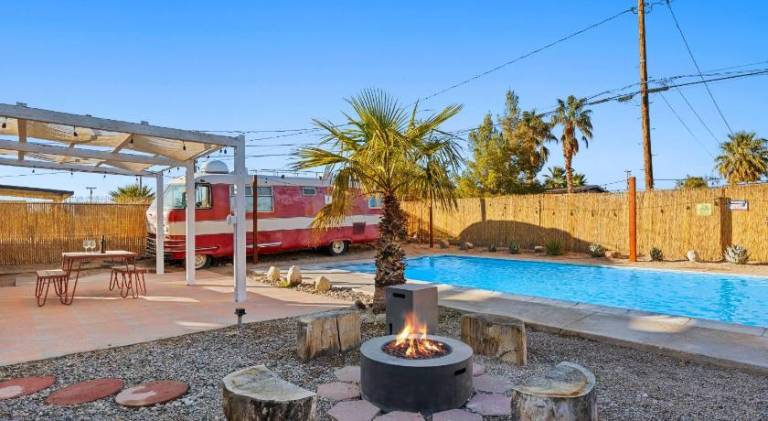 Vacation home with hot tub & pool in Twentynine Palms, CA