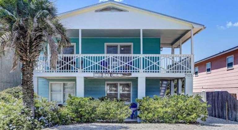 South Beach Cabana Down - Patio - Pool - Located Across Street from Beach in Fernandina Beach, FL